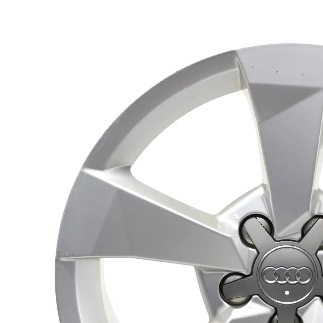 Audi A1 8X Silver Alloy Wheel Rim 16" 7J ET:34 Star Spoke 8XA601025A