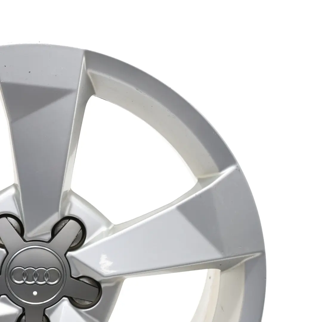 Audi A1 8X Silver Alloy Wheel Rim 16" 7J ET:34 Star Spoke 8XA601025A