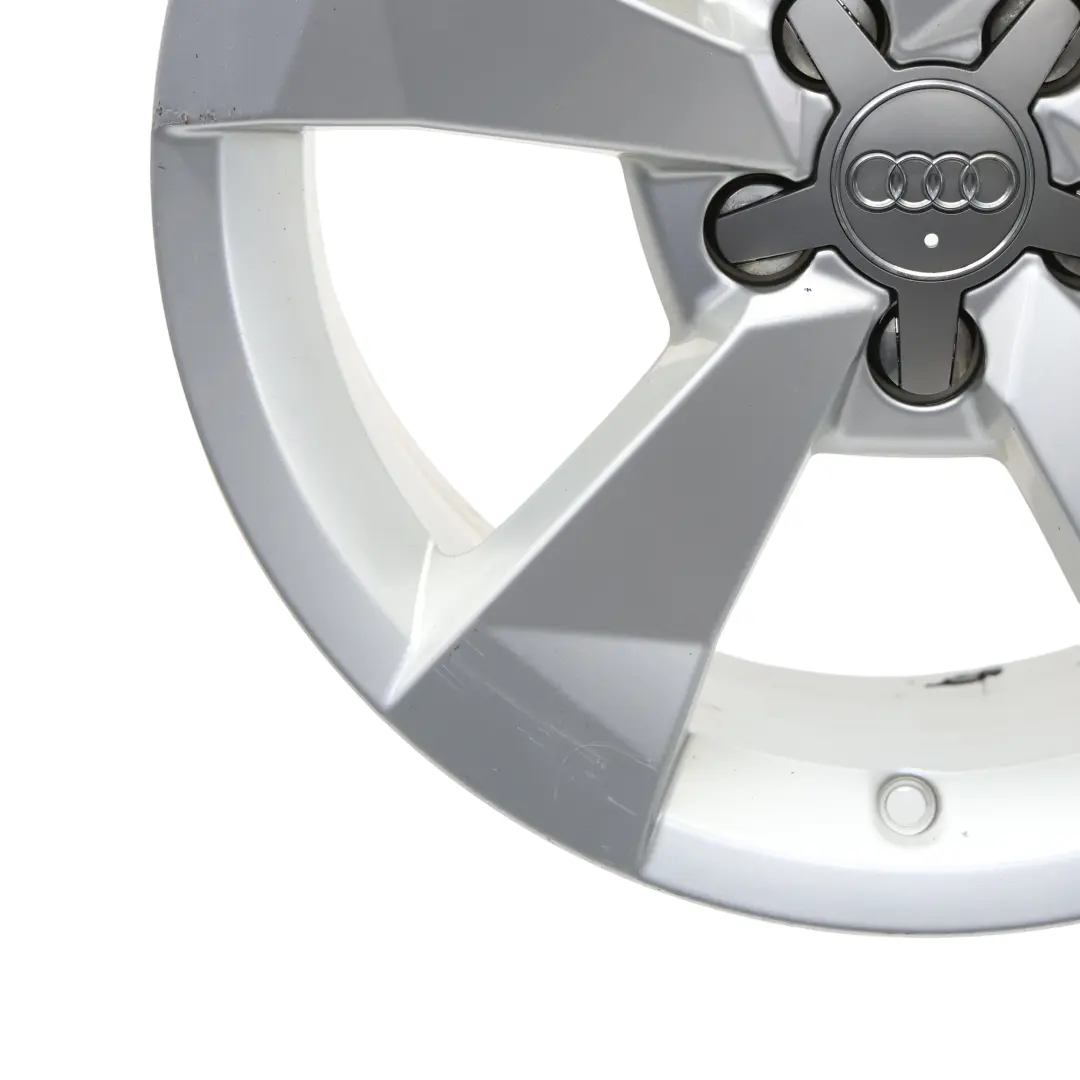 Audi A1 8X Silver Alloy Wheel Rim 16" 7J ET:34 Star Spoke 8XA601025A
