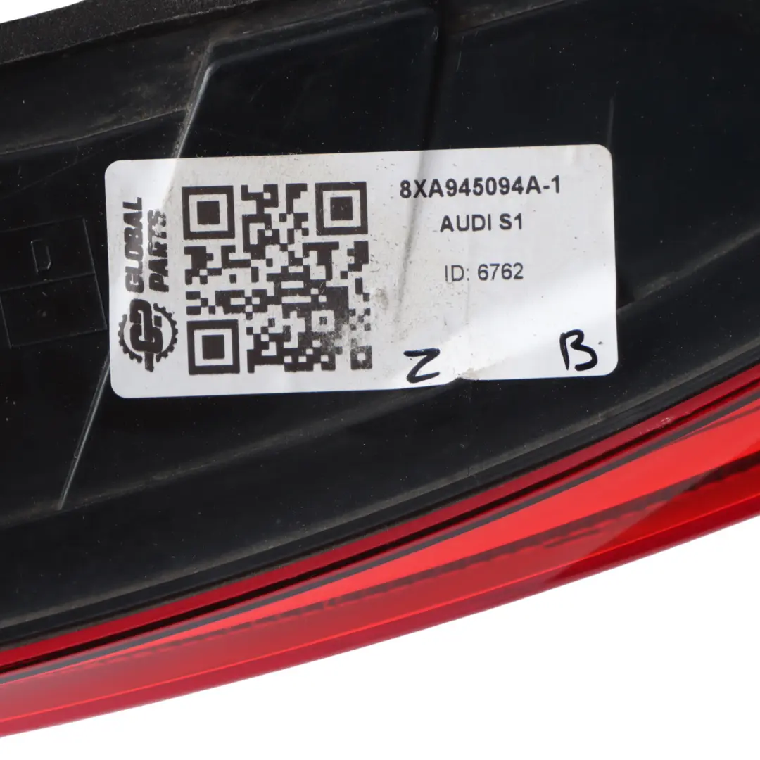 Audi S1 8X Rear Trunk Lid Tailgate Light Lamp Right O/S 8XA945094A