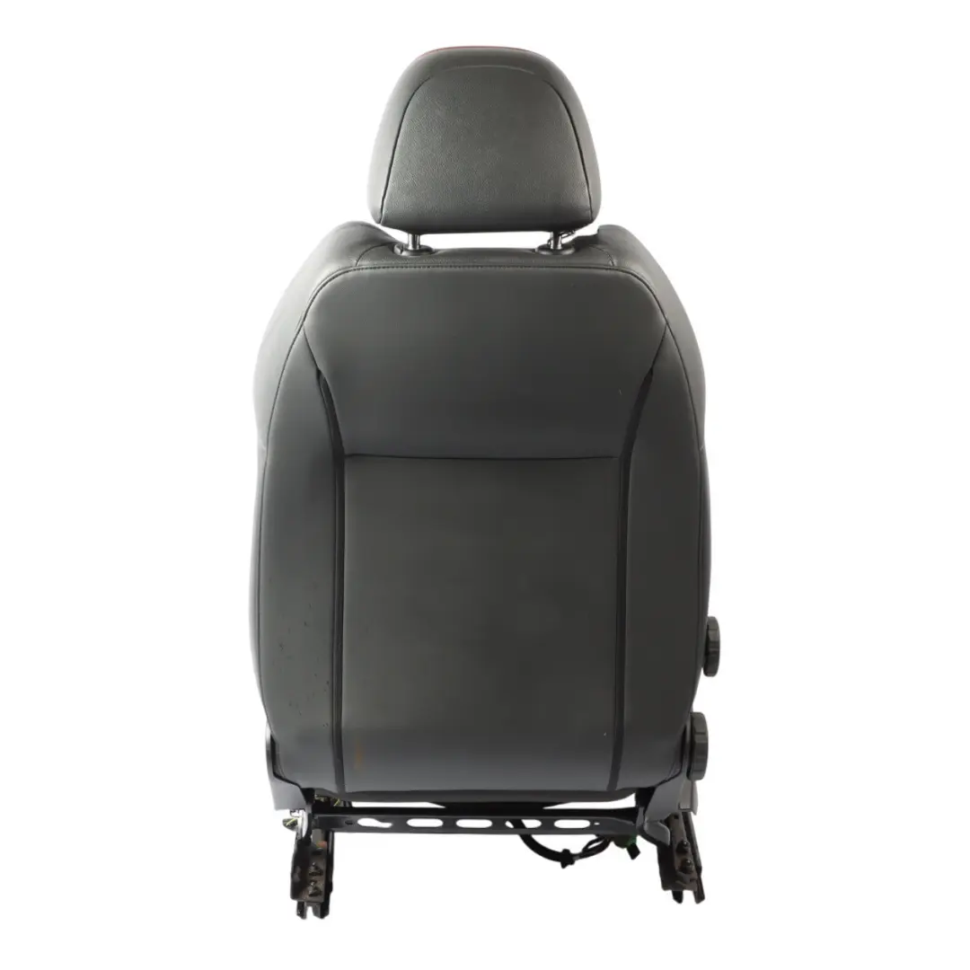 Audi S1 8X 5D Front Sport Seat Right O/S Heated Half Leather Soul Black Red