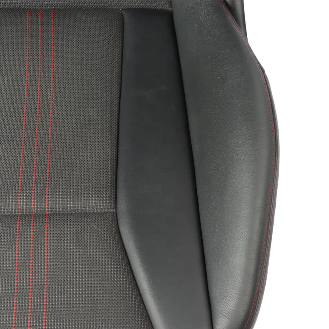 Audi S1 8X 5D Front Sport Seat Right O/S Heated Half Leather Soul Black Red