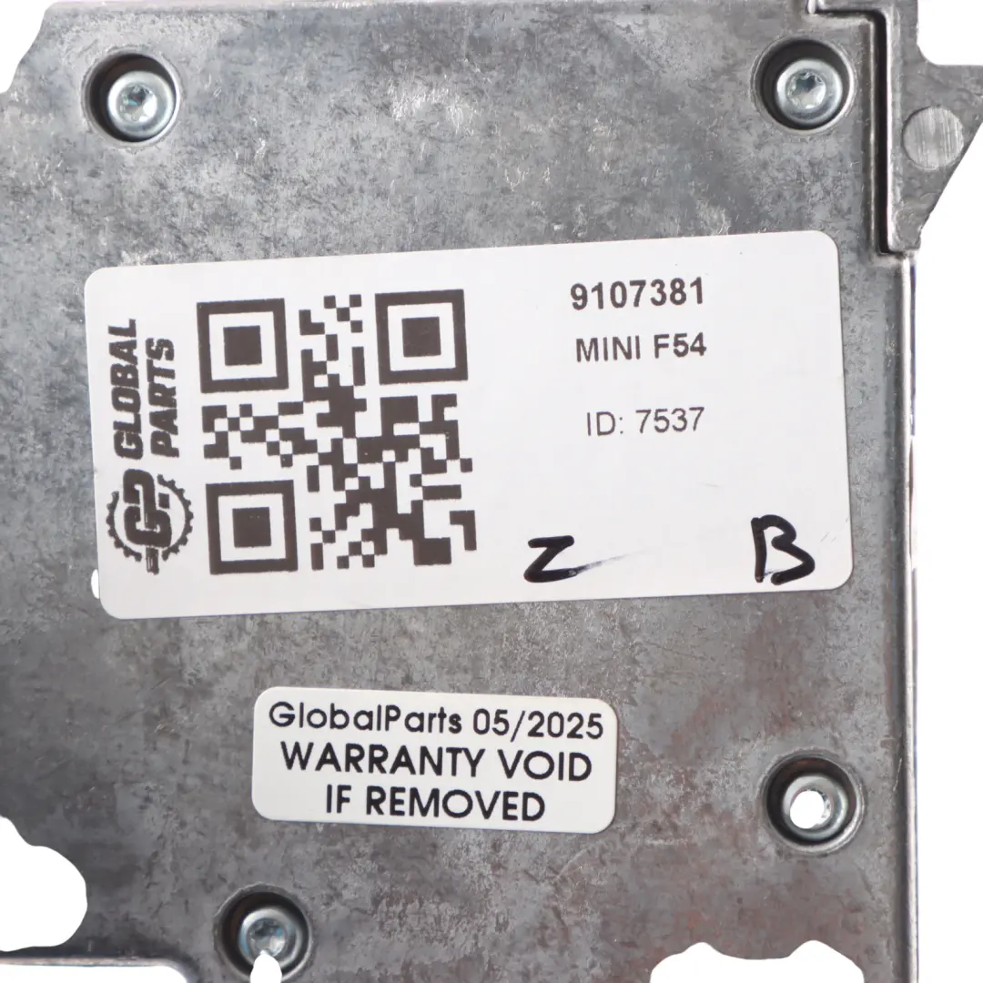 Mini F54 Kafas Camera Control Module Unit ECU 9107381