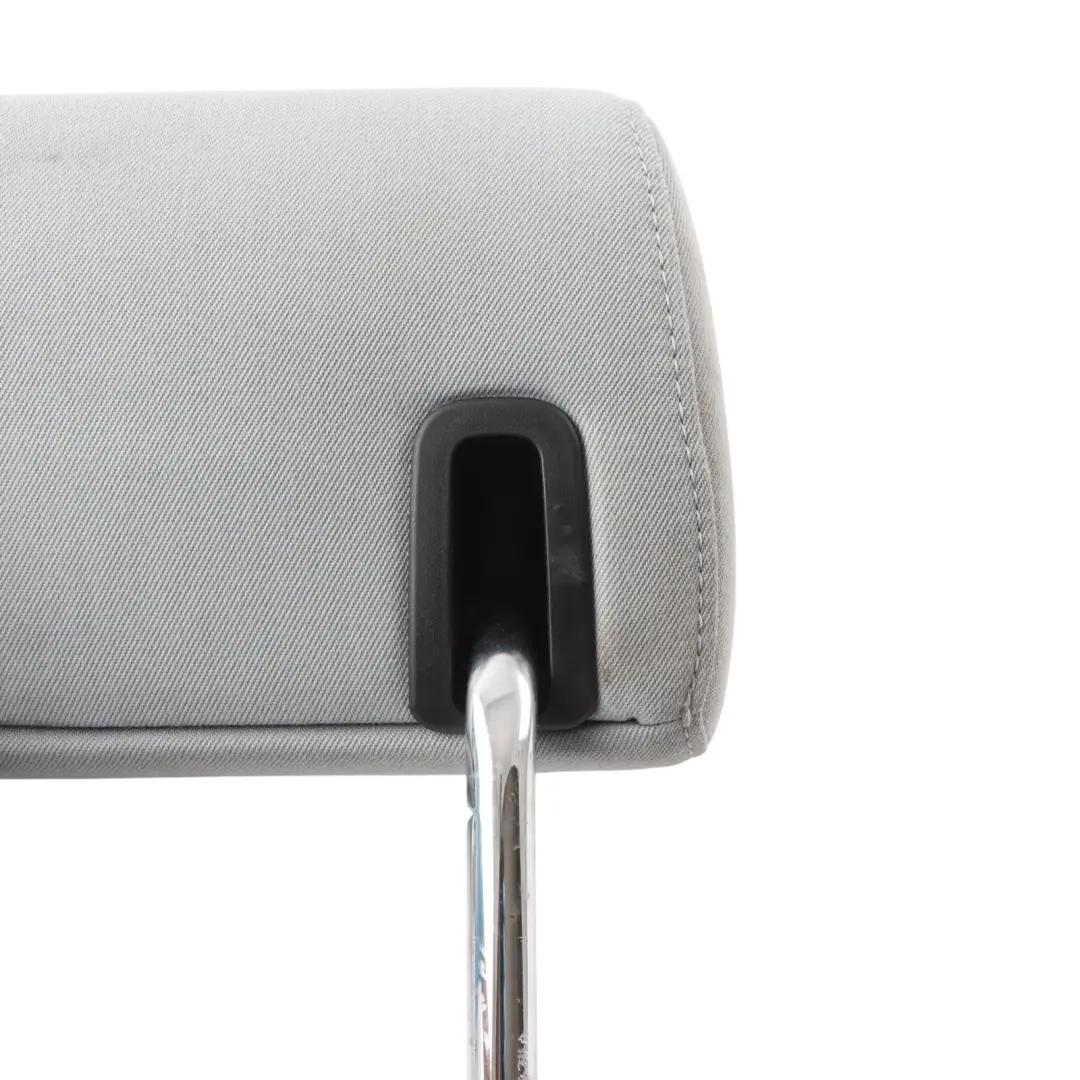 Rear Seat Headrest BMW E81 E87 LCI Middle Centre Cloth Grey Head Rest