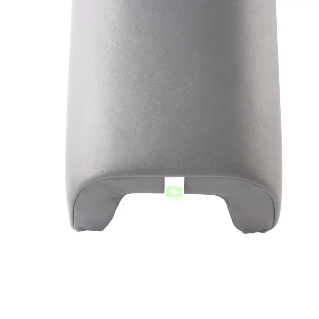 BMW E63 E64 Leather Cover Rear Seat Armrest Centre Black 9137391