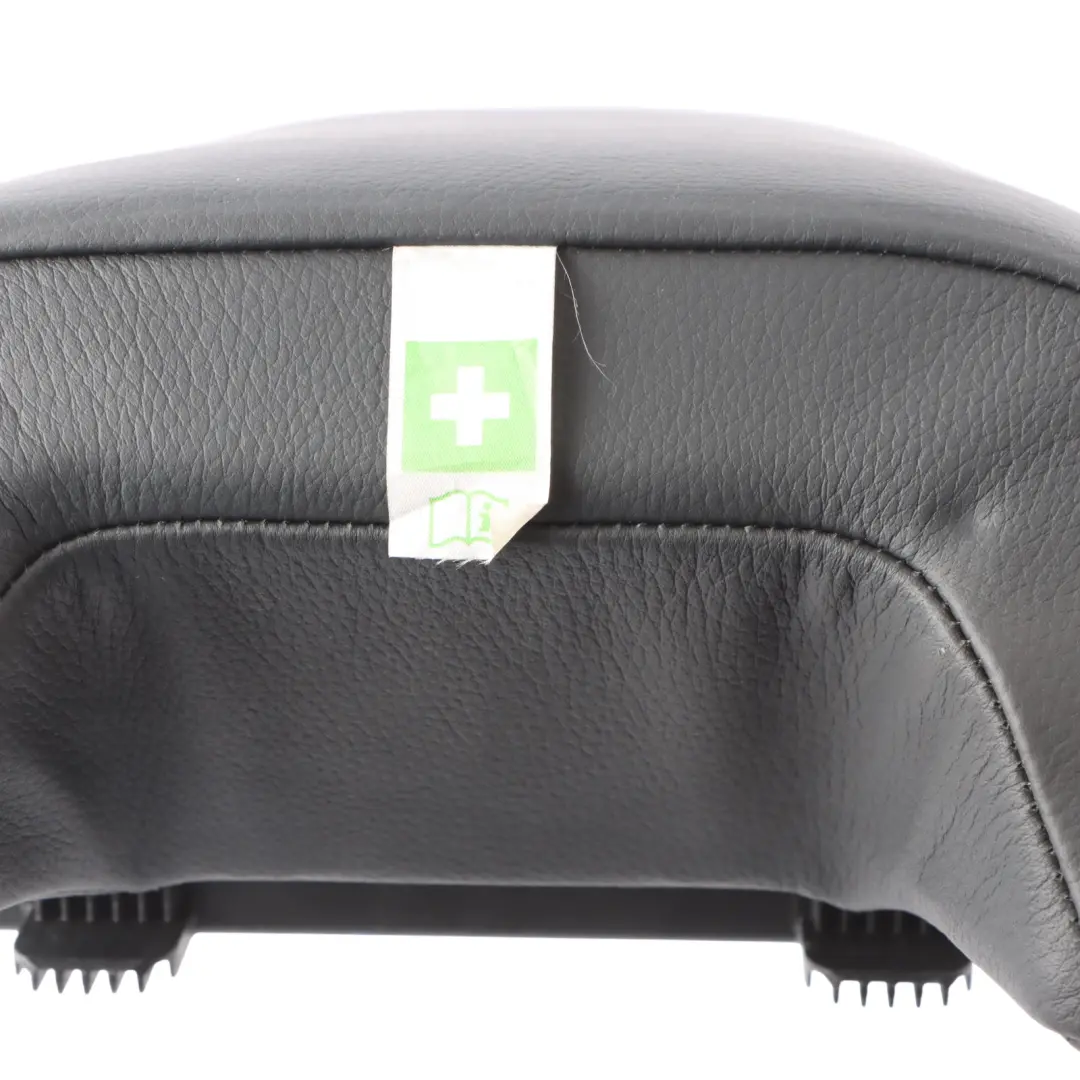 BMW E63 E64 Leather Cover Rear Seat Armrest Centre Black 9137391