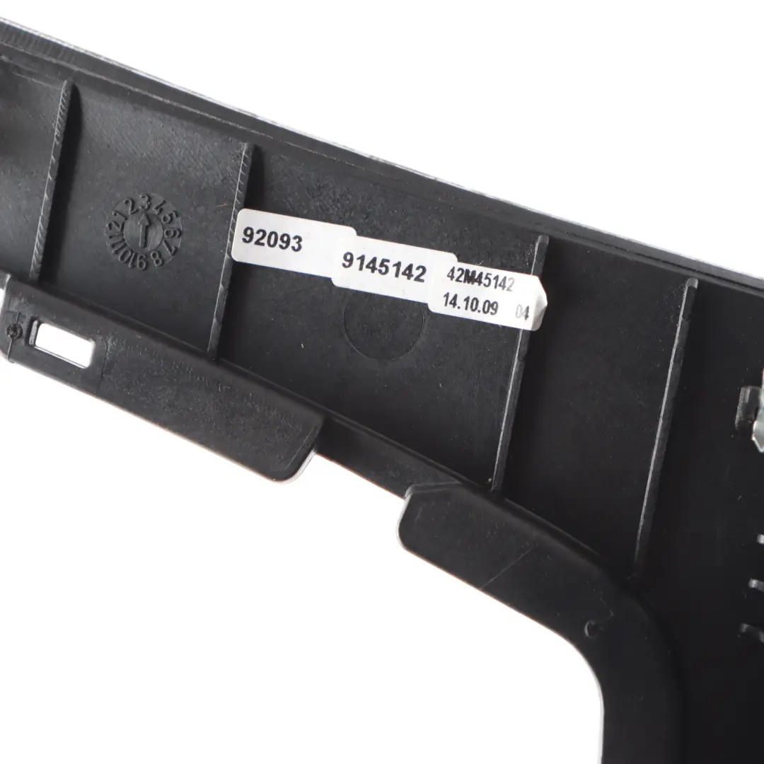 Centre Console Trim BMW E90 E91 E92 Gear Cover Panel Alu Feinschliff 9145142
