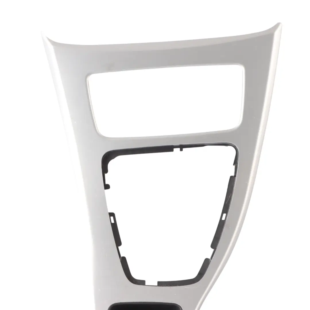 Centre Console Trim BMW E90 E91 E92 Gear Cover Panel Alu Feinschliff 9145142