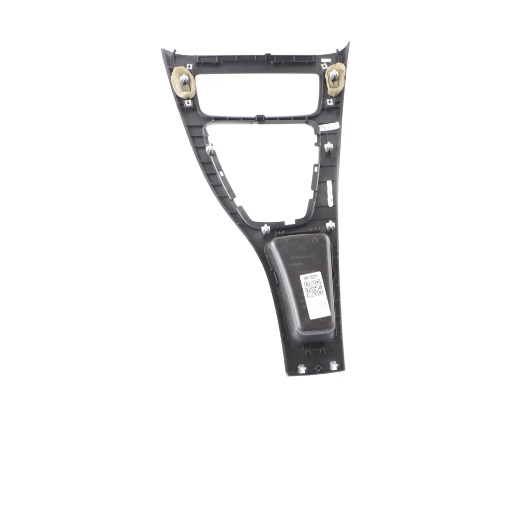 Centre Console Trim BMW E90 E91 E92 Gear Cover Panel Alu Feinschliff 9145142