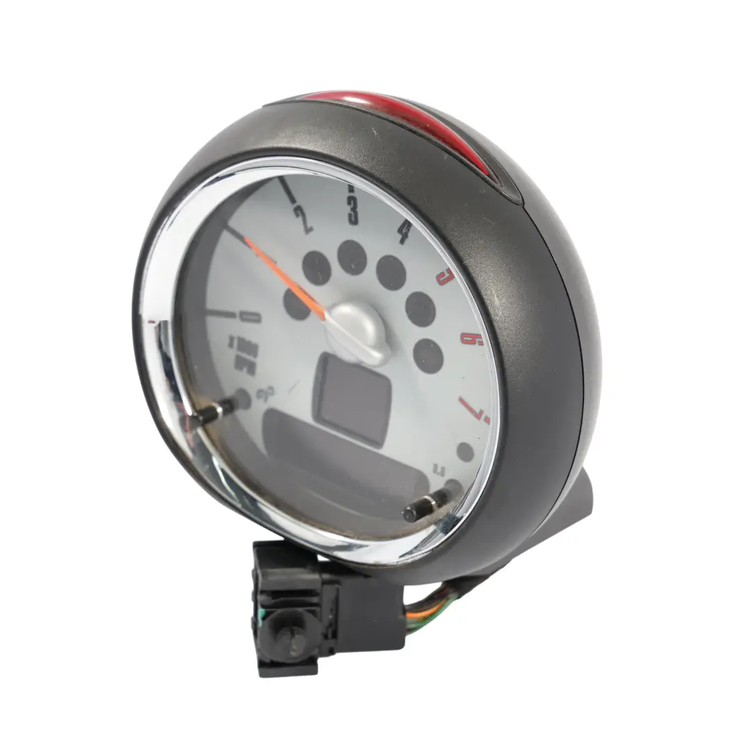 Mini R56 Tachometer Gauge Revolution Counter Clock Chrome 9153408