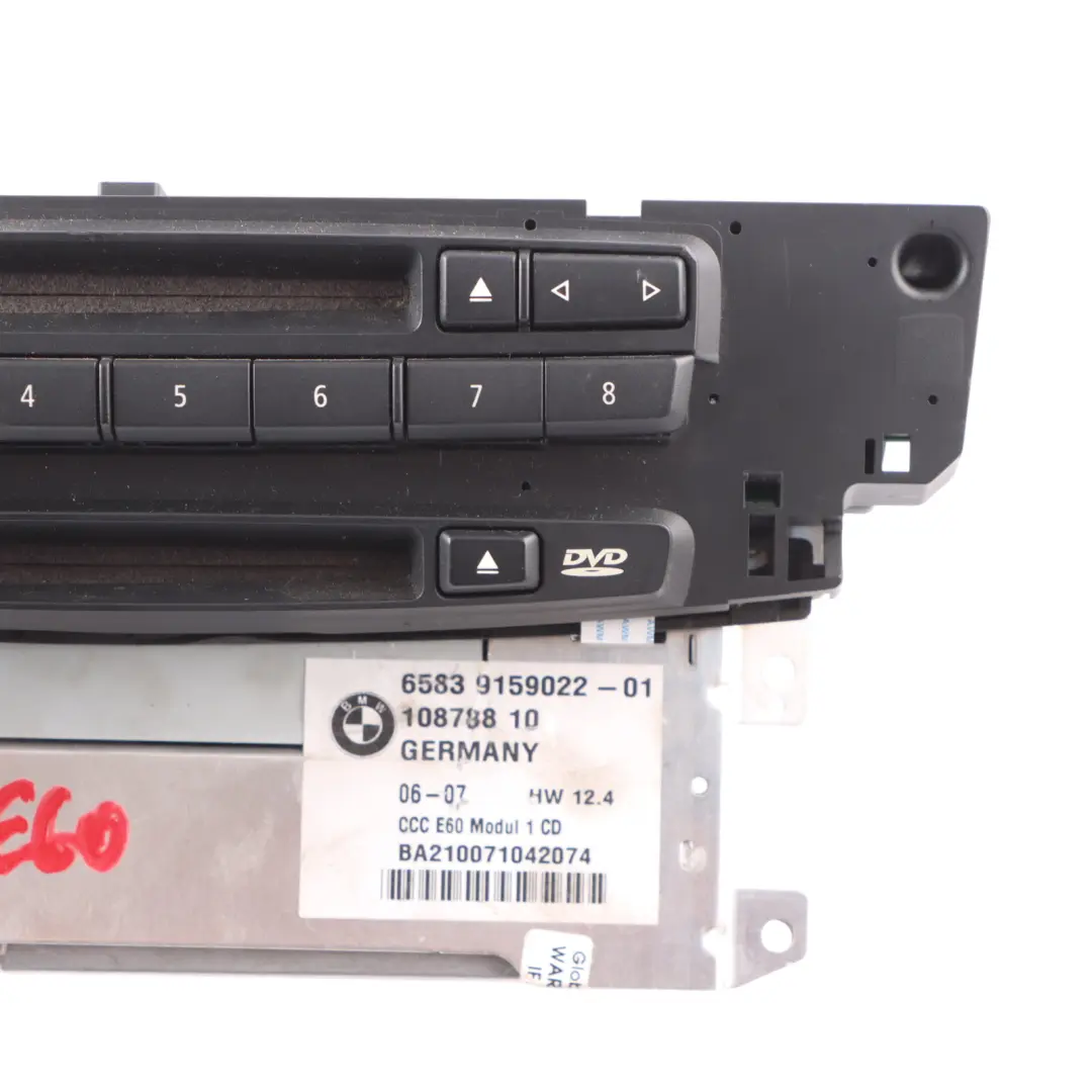 BMW E60 E61 E63 Professional CCC Navigation System Controller 9156230 DAMAGE