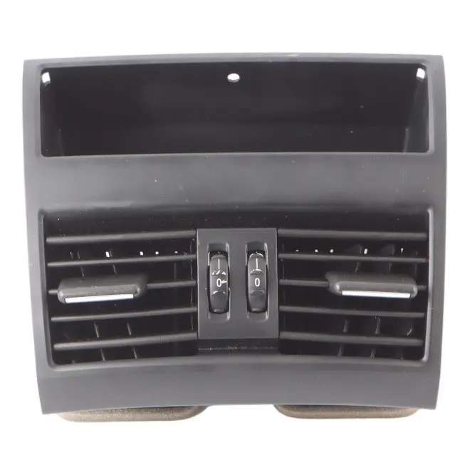 Fresh Air Grille BMW F10 F11 Rear Console Vent Trim Cover Panel Black 9172167