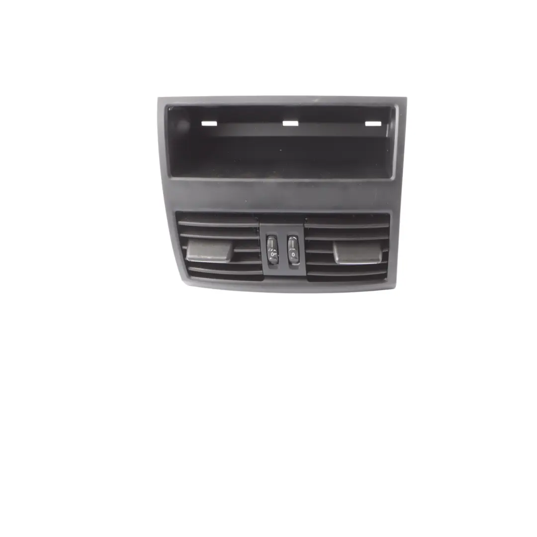 Fresh Air Grille BMW F10 F11 Rear Console Vent Trim Cover Panel Black 9172167