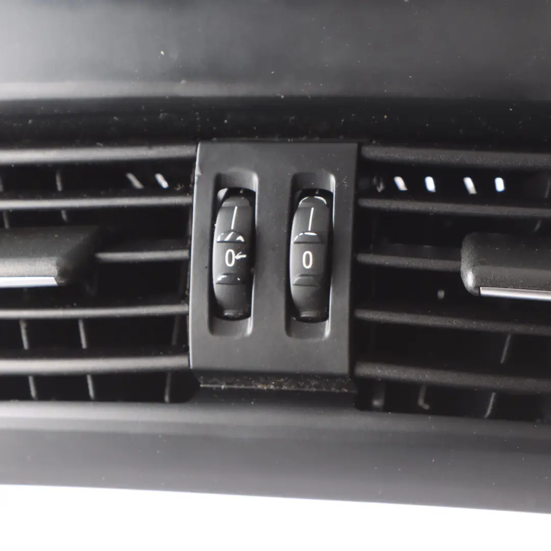 Fresh Air Grille BMW F10 F11 Rear Console Vent Trim Cover Panel Black 9172167