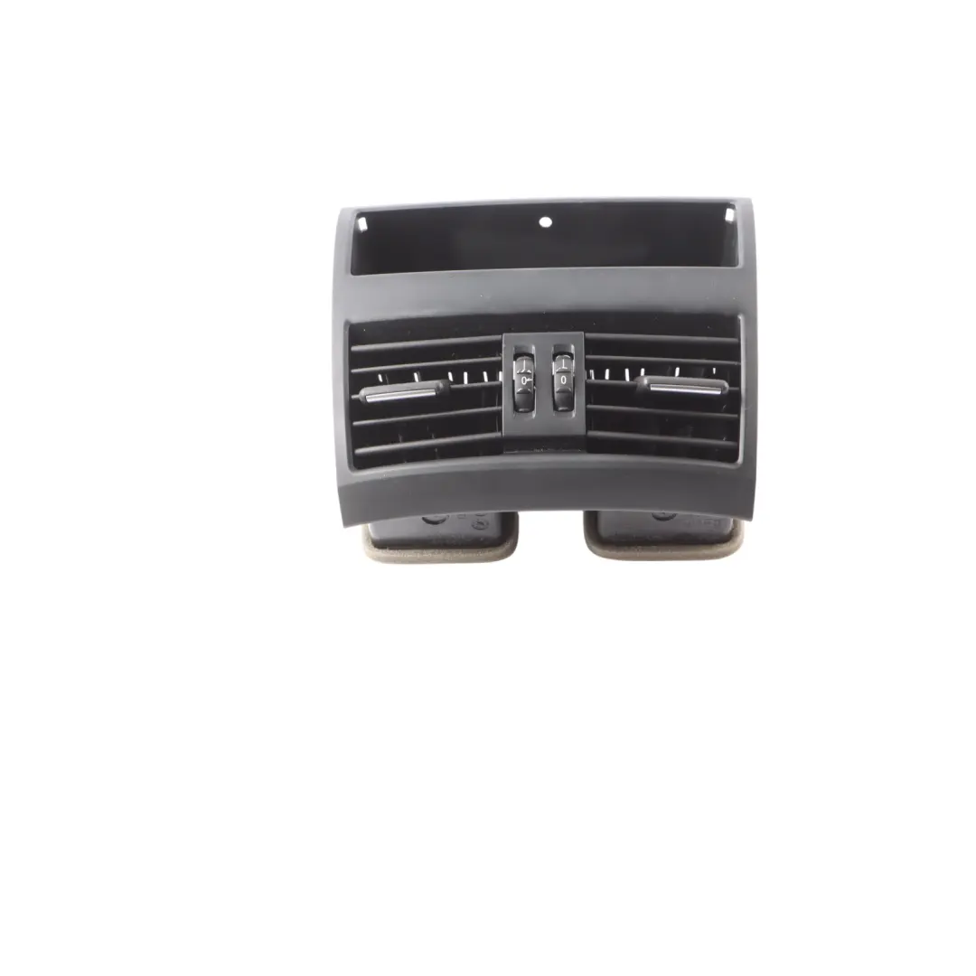 Fresh Air Grille BMW F10 F11 Rear Console Vent Trim Cover Panel Black 9172167