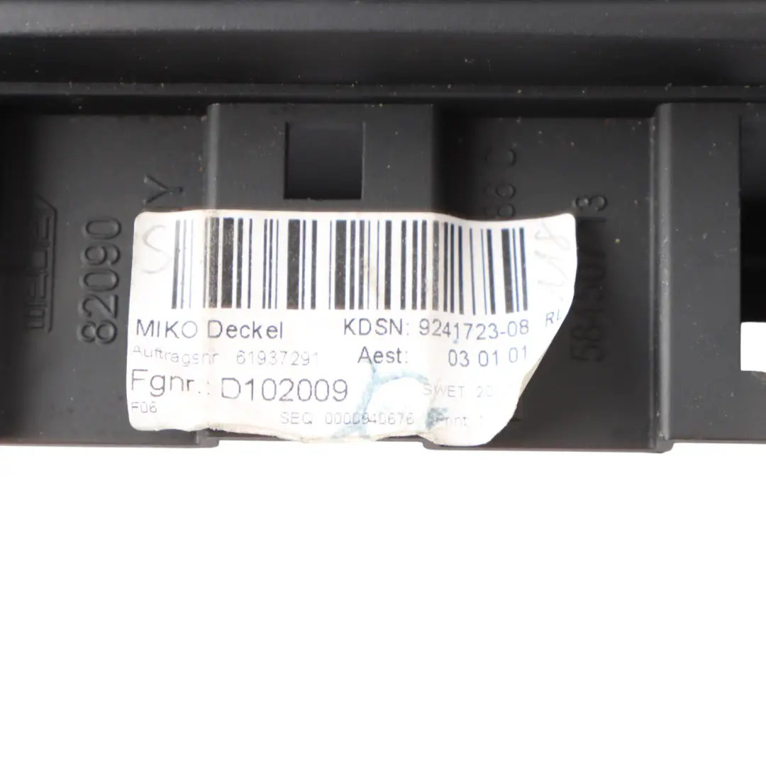BMW F06 Centre Console Tray Arm Rest Armrest Leather 9241723