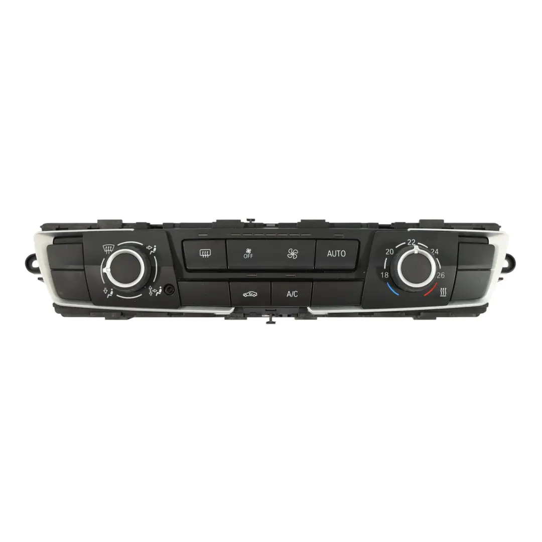 Interruptor Aire Acondicionado BMW F20 F21 Unidad De Control Negro Plata 9287335
