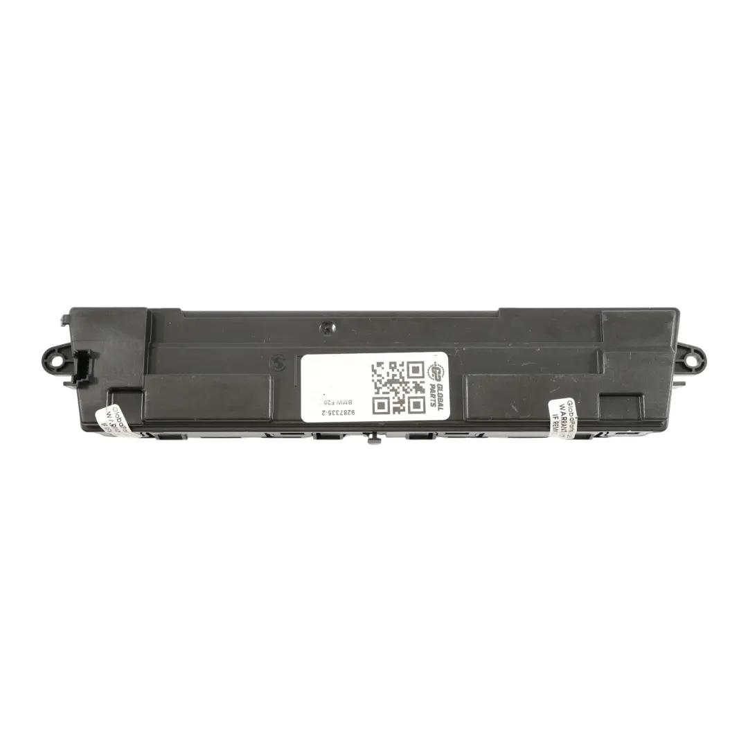 Interruptor Aire Acondicionado BMW F20 F21 Unidad De Control Negro Plata 9287335