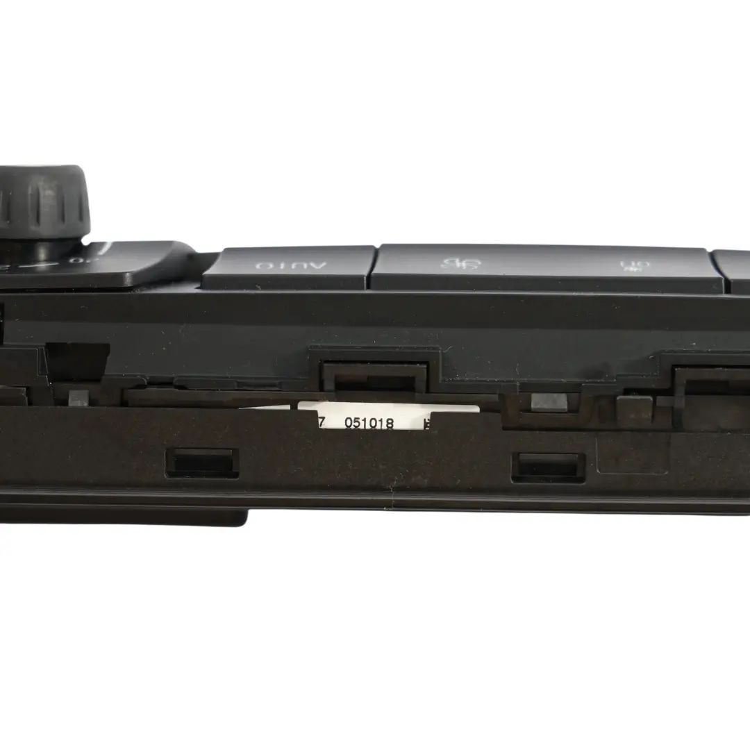 Interruptor Aire Acondicionado BMW F20 F21 Unidad De Control Negro Plata 9287335
