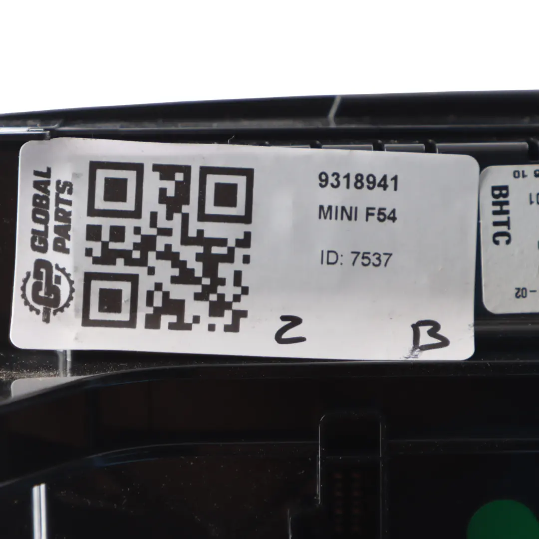 Mini F54 A/C Air Condition Automatic Control Button Switch Panel 9318941