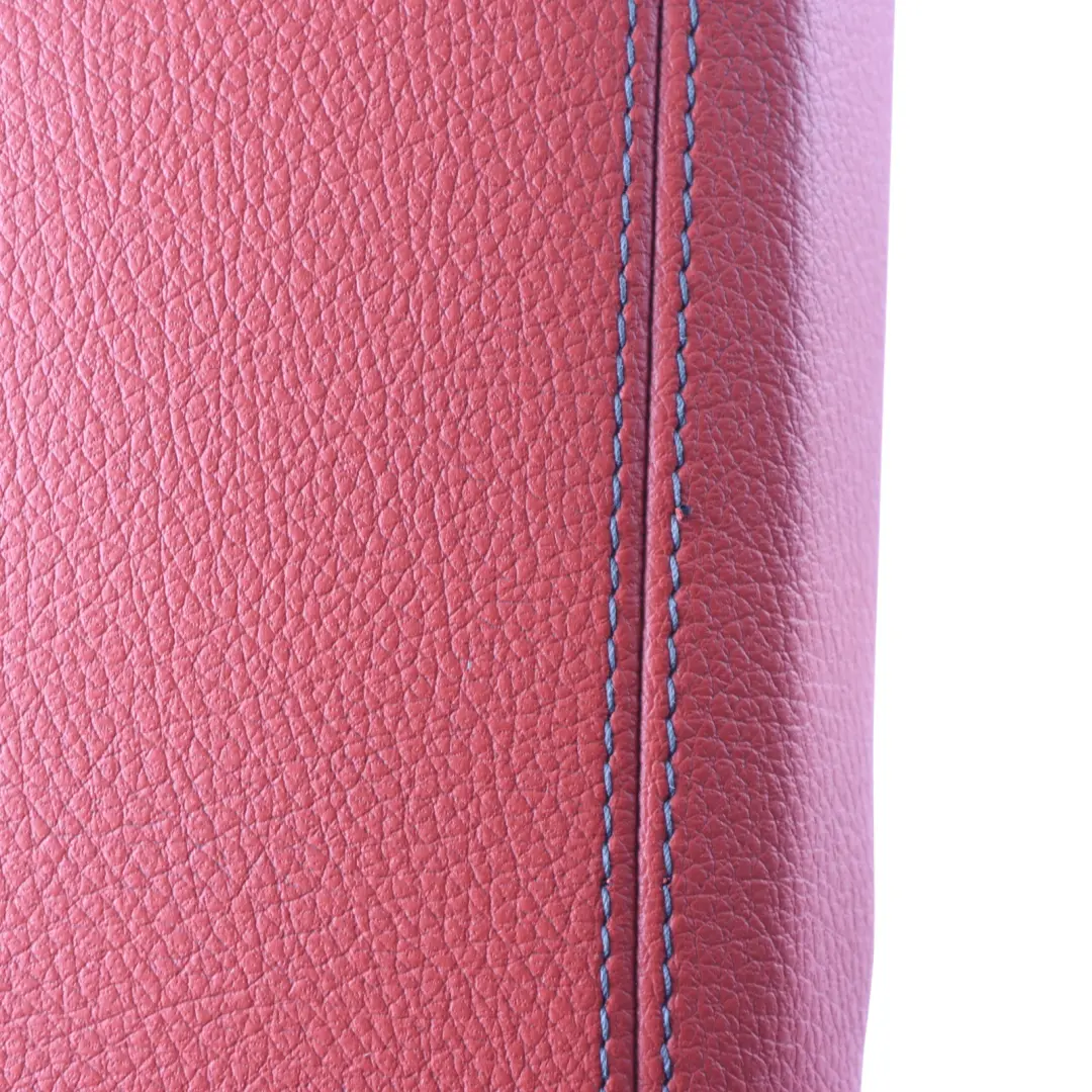 BMW F40 Centre Console Armrest Cover Miko Red Leather Dakota Stitching 9460088