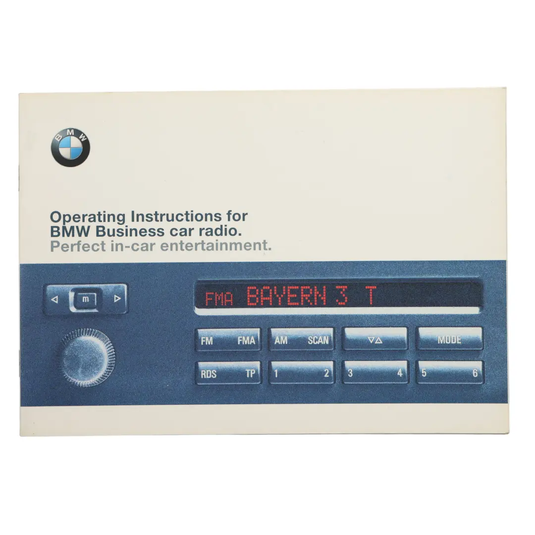 BMW E39 Service Booklet Owner's Handbook Pouch Case Wallet Set 9790811