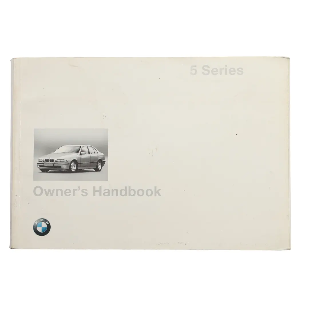 BMW E39 Service Booklet Owner's Handbook Pouch Case Wallet Set 9790811