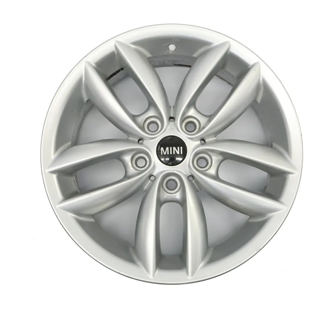 Mini Cooper R60 R61 Argent Jantes Alu Alliage 17" 7J 5 etoile Double Spoke 124