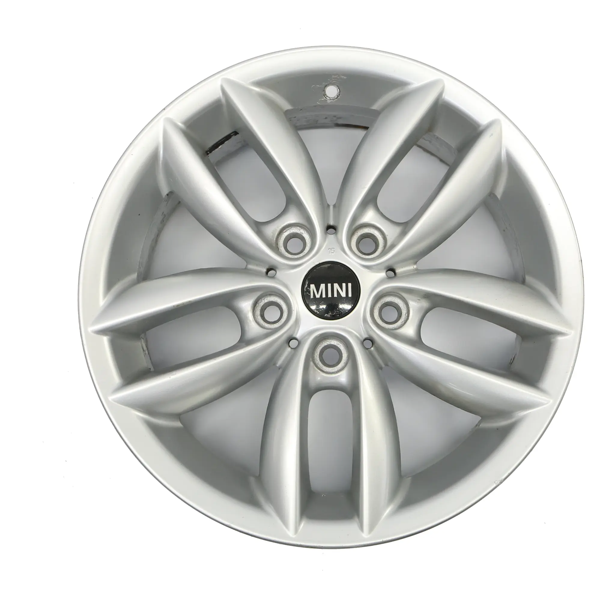 Mini Cooper R60 R61 Silver Wheel Alloy Rim 17" 7J 5-Star Double Spoke 124