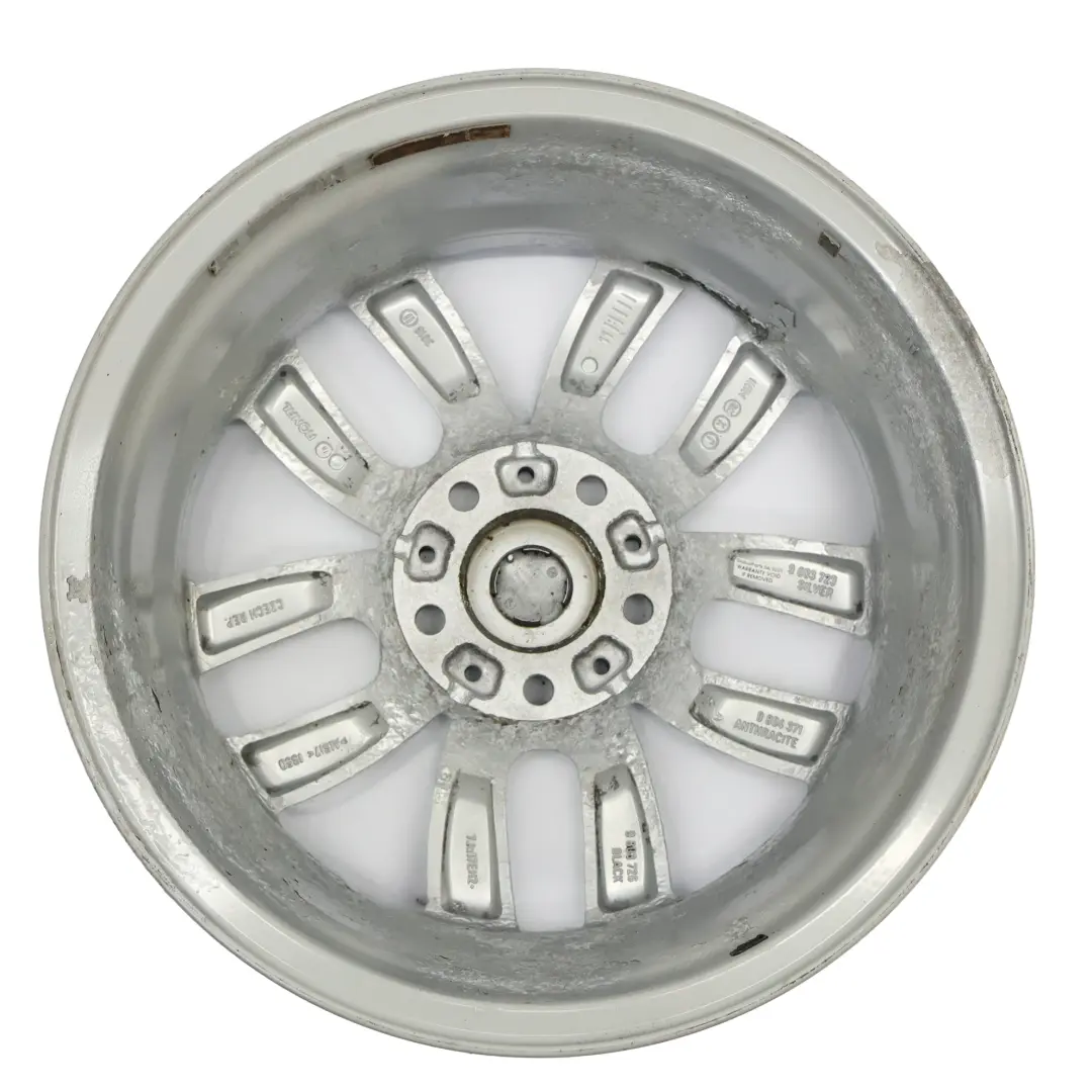 Mini Cooper R60 R61 Argent Jantes Alu Alliage 17" 7J 5 etoile Double Spoke 124