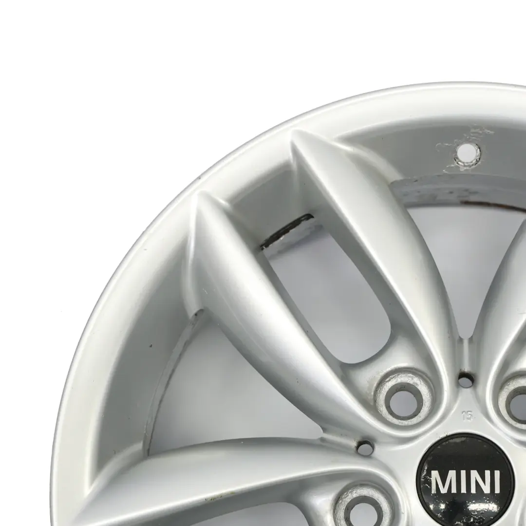 Mini Cooper R60 R61 Argent Jantes Alu Alliage 17" 7J 5 etoile Double Spoke 124