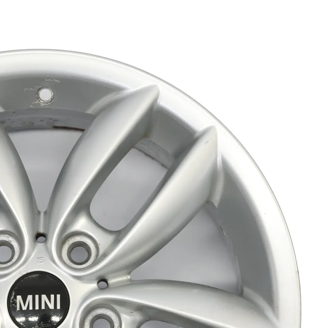 Mini Cooper R60 R61 Argent Jantes Alu Alliage 17" 7J 5 etoile Double Spoke 124