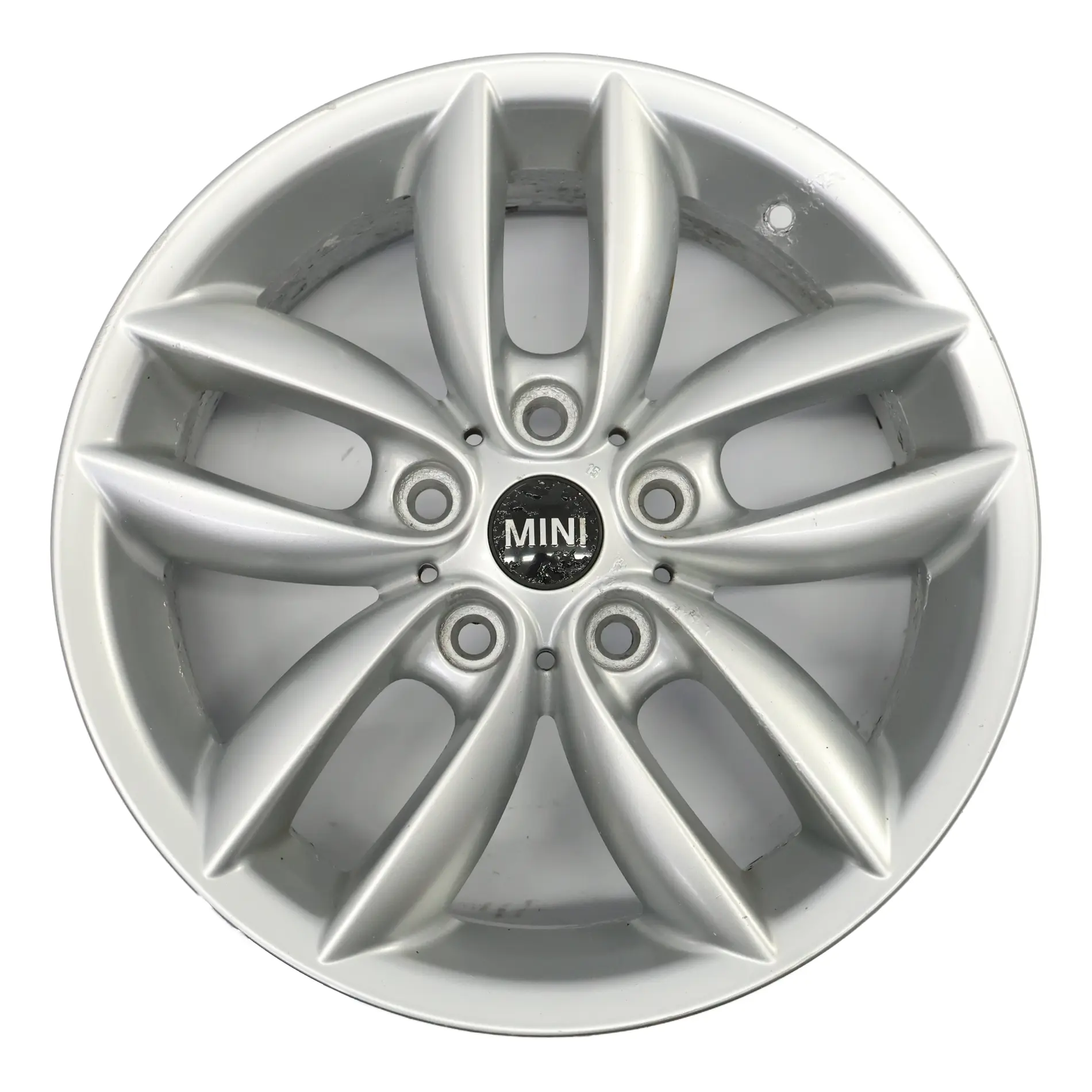 Mini Cooper R60 R61 Silver Wheel Alloy Rim 17" 7J ET:50 5-Star Double Spoke 124