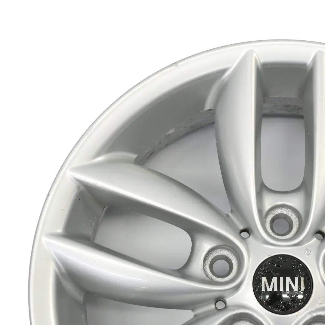 Mini Cooper R60 R61 Silver Wheel Alloy Rim 17" 7J ET:50 5-Star Double Spoke 124