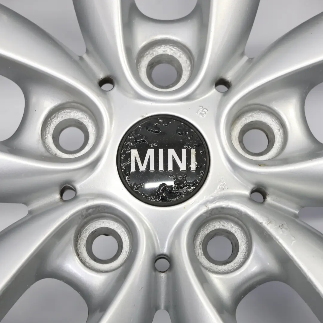 Mini Cooper R60 R61 Silver Wheel Alloy Rim 17" 7J ET:50 5-Star Double Spoke 124