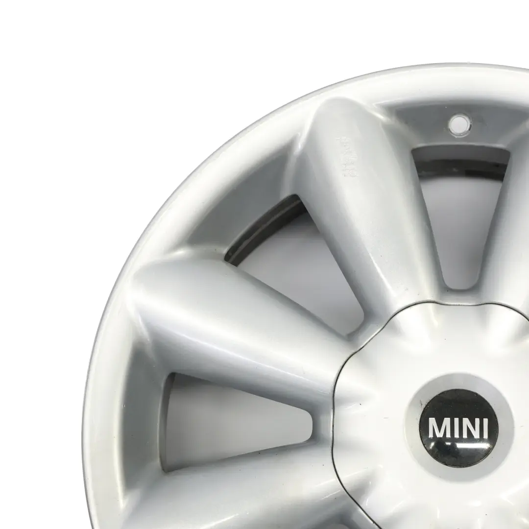 Mini Cooper R60 R61 Silver Wheel Alloy Rim 18" ET:52 7,5J Turbo Fan 126 9803724