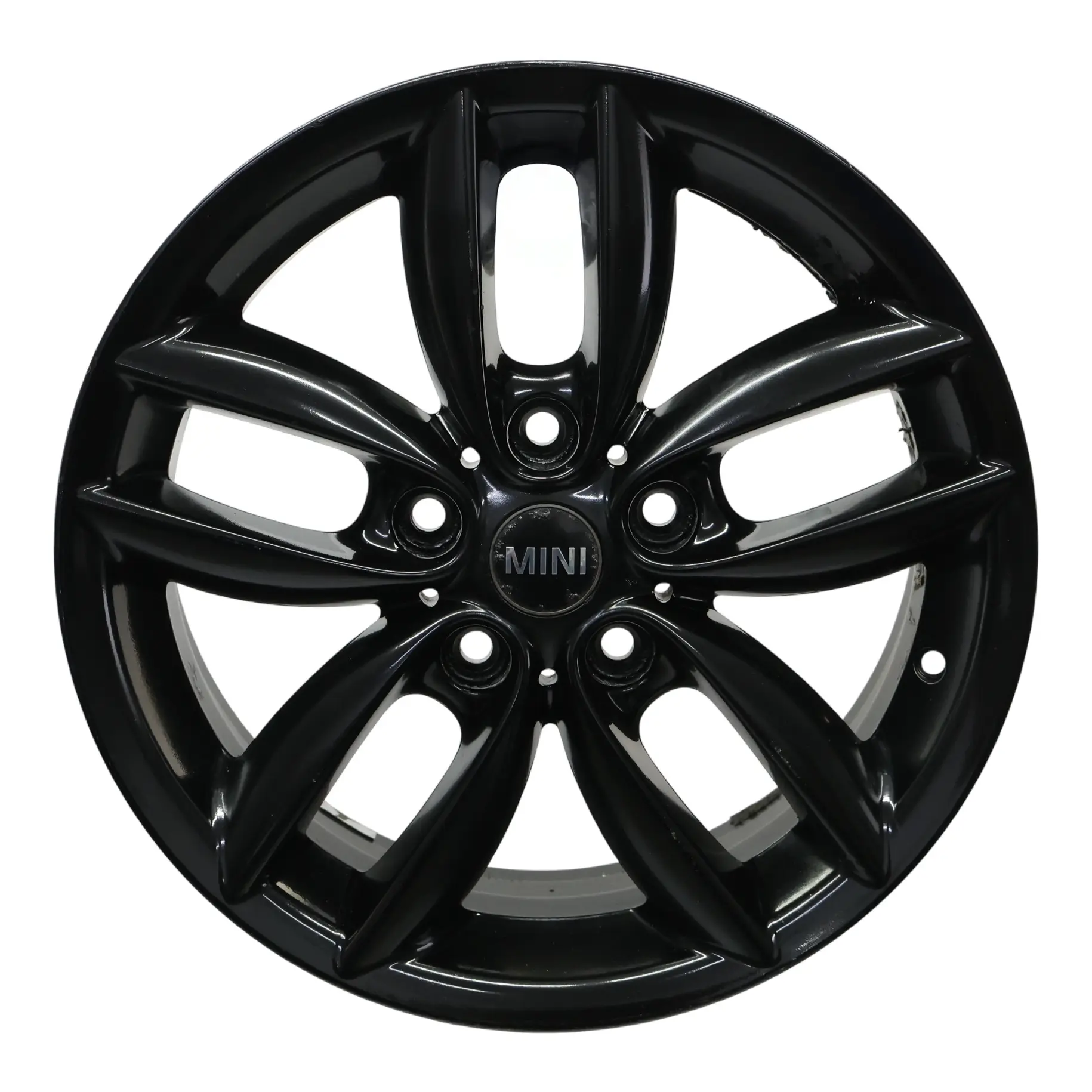 Jante En Alliage Noire Mini Cooper R60 R61 17" 7J 5 Branches Doubles 124 9803726