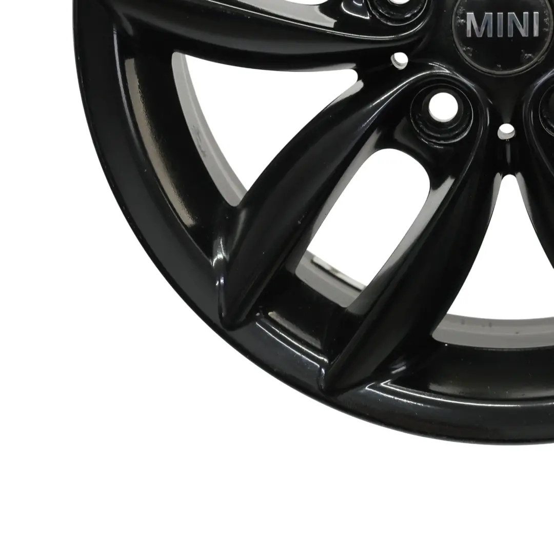 Jante En Alliage Noire Mini Cooper R60 R61 17" 7J 5 Branches Doubles 124 9803726
