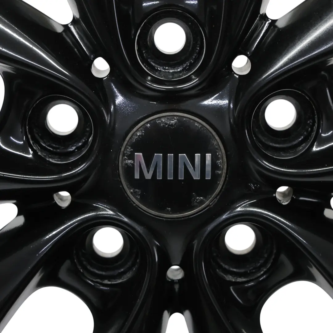 Jante En Alliage Noire Mini Cooper R60 R61 17" 7J 5 Branches Doubles 124 9803726