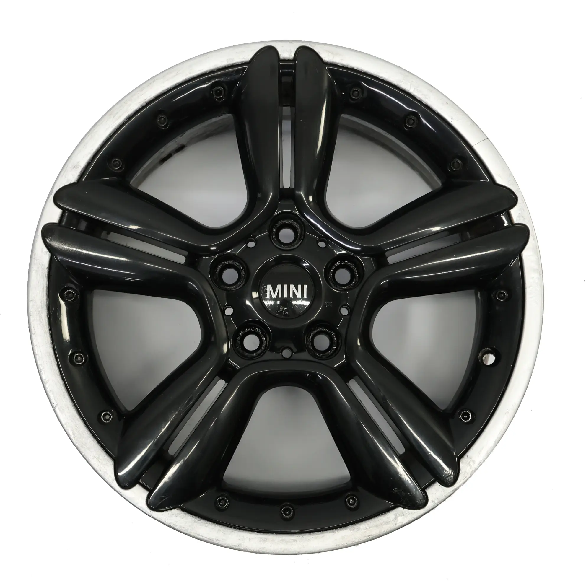 Mini Cooper R60 R61 Black Wheel Alloy Rim 18" ET:52 7,5J 5-Star Double Spoke 127