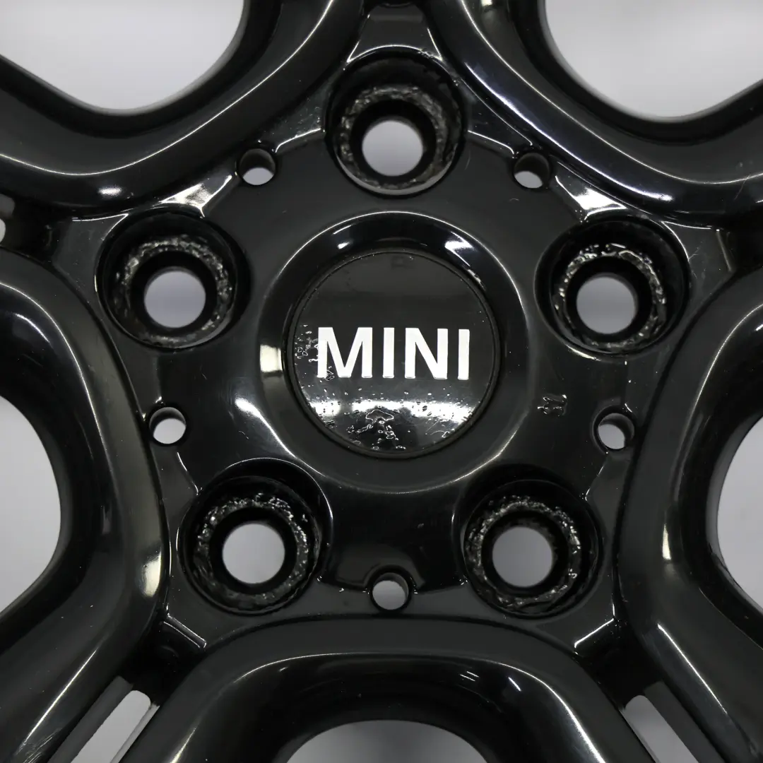 Mini Cooper R60 R61 Jante noire alliage 18" ET:52 7,5J 5-Star Double Spoke 127