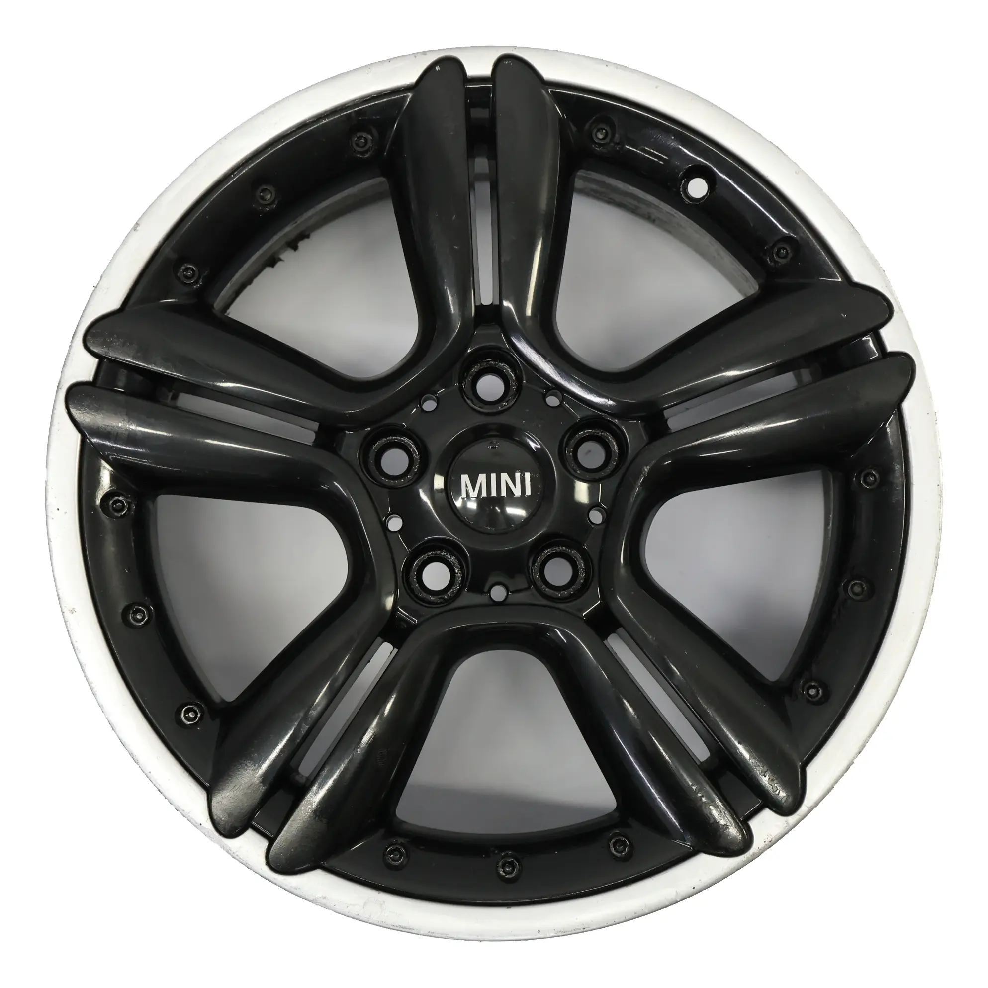 Mini Cooper R60 R61 Black Wheel Alloy Rim 18" ET:52 7,5J 5-Star Double Spoke 127