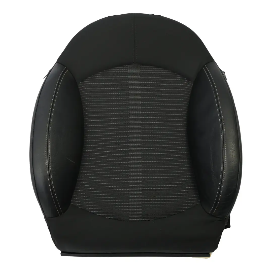 Mini R60 Sport Front Seat Backrest Heated Left N/S Cloth Leather Tobacco