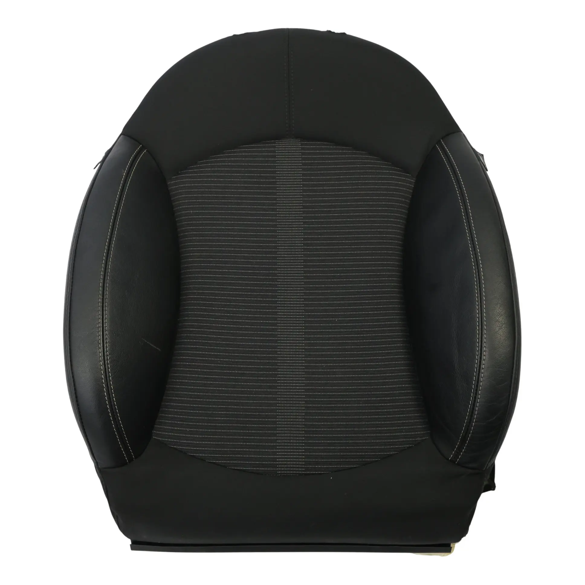 Mini R60 Sport Front Seat Backrest Heated Left N/S Cloth Leather Tobacco