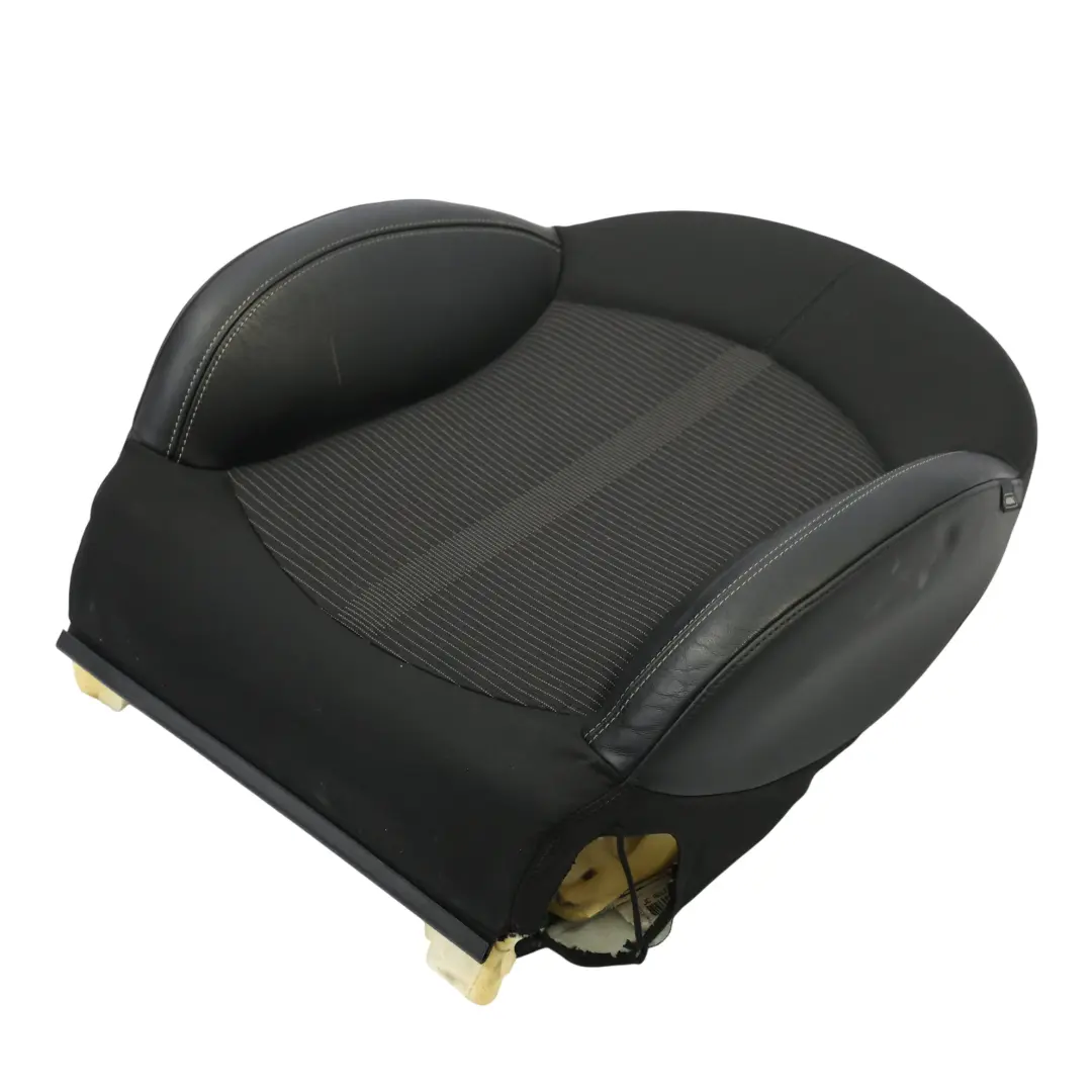 Mini R60 Sport Front Seat Backrest Heated Left N/S Cloth Leather Tobacco