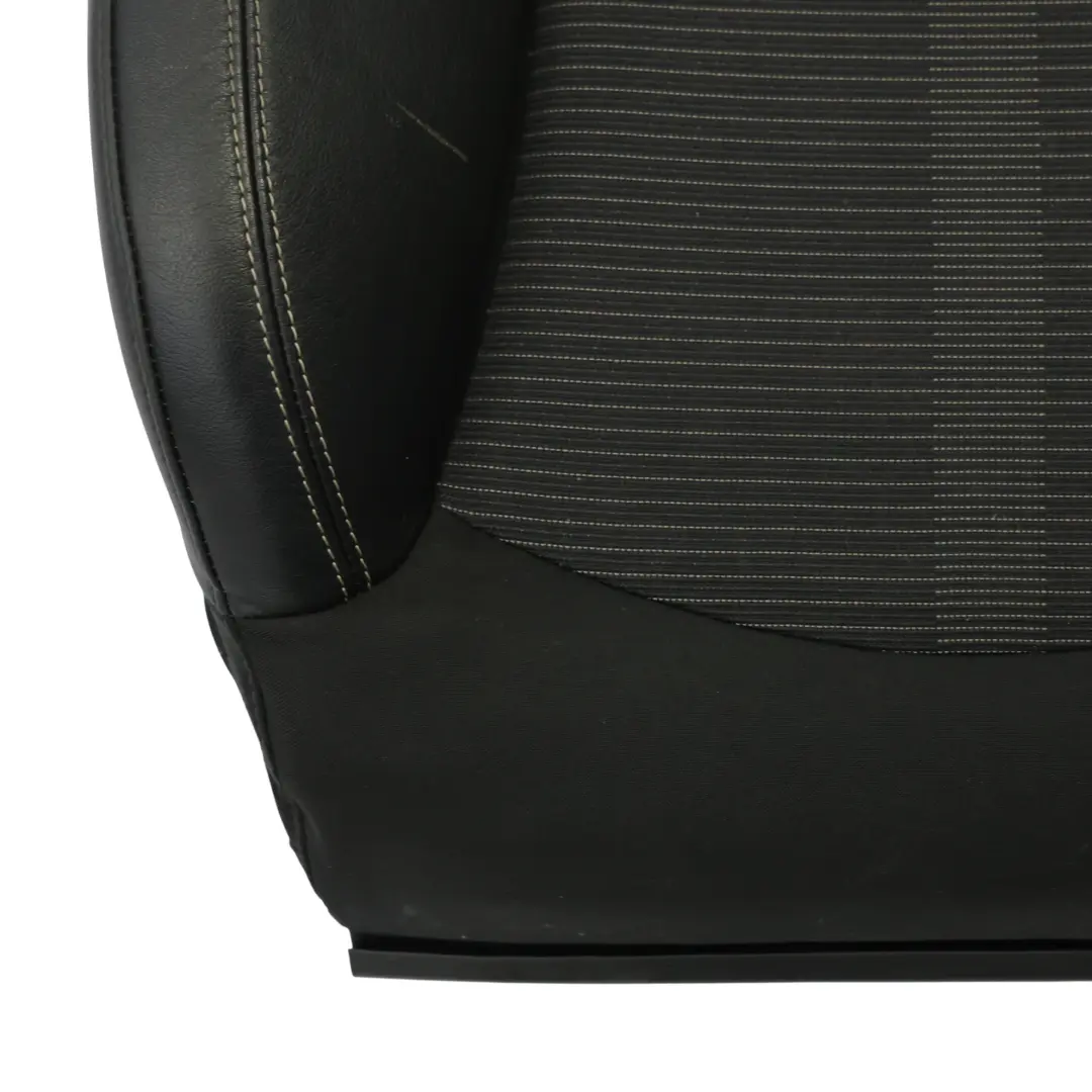 Mini R60 Sport Front Seat Backrest Heated Left N/S Cloth Leather Tobacco