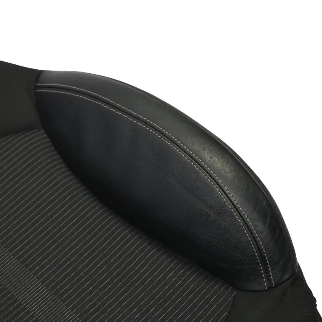 Mini R60 Sport Front Seat Backrest Heated Left N/S Cloth Leather Tobacco