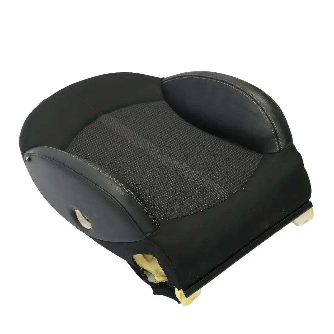 Mini R60 Sport Front Seat Backrest Heated Left N/S Cloth Leather Tobacco