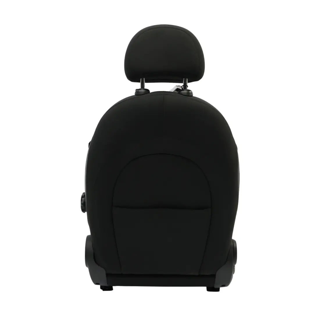 Front Seat Mini R60 Countryman Right O/S Sport Cloth Leather Parallel Lines Red