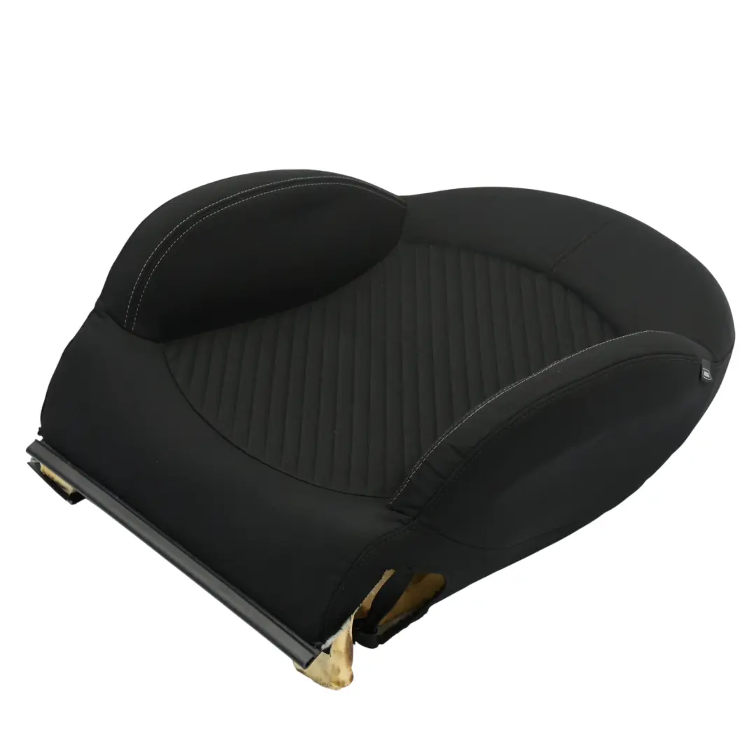 Mini R60 Countryman Seat Backrest Fabric Diagonal Track Grey Front Left N/S 